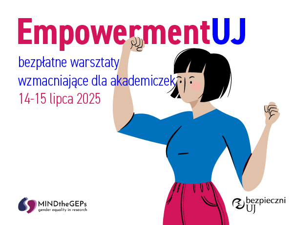 bezpłatne warsztaty
wzmacniające dla akademiczek
14-16 lipca 2025