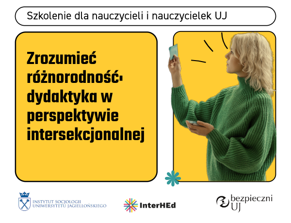 Zapisy na warsztat: "Zrozumieć różnorodność: dydaktyka w perspektywie intersekcjonalnej"
