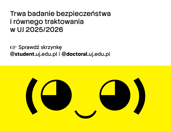 Czy na UJ można czuć się bezpiecznie? Trwa kolejna edycja badania